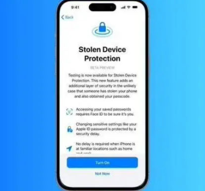 保山苹果授权维修店分享被盗设备保护功能开启方法 