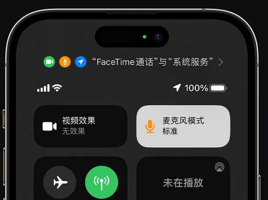 保山苹果授权维修网点分享iPhone在通话时让你的声音更清晰 