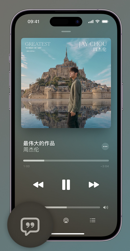 保山iphone维修分享如何在iPhone上使用Apple Music全新唱歌功能 