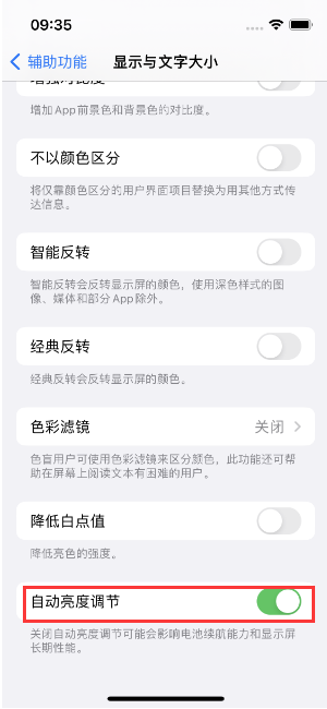 保山苹果15维修店分享iPhone 15 Pro系列屏幕亮度 