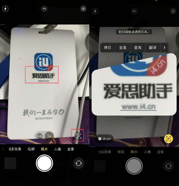 保山苹果手机维修分享升级iOS 16后如何通过相机翻译文本 