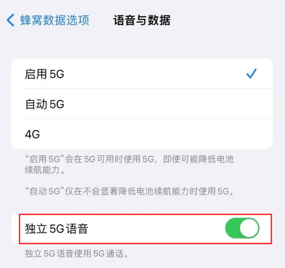 保山苹果14维修分享iPhone 14 Pro如何开启VoNR 