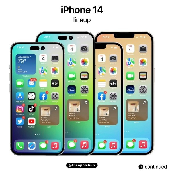保山苹果14维修分享iPhone 14全家福 