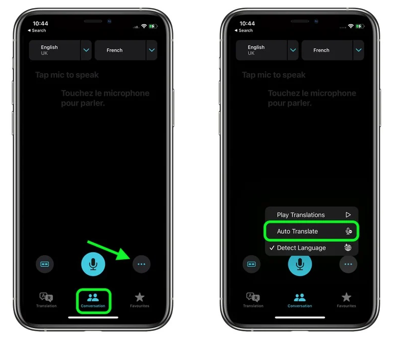 保山苹果手机维修分享iOS 15 “翻译” App 新改进 