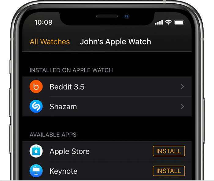 保山苹果手机维修分享如何在 Apple Watch 上下载应用 